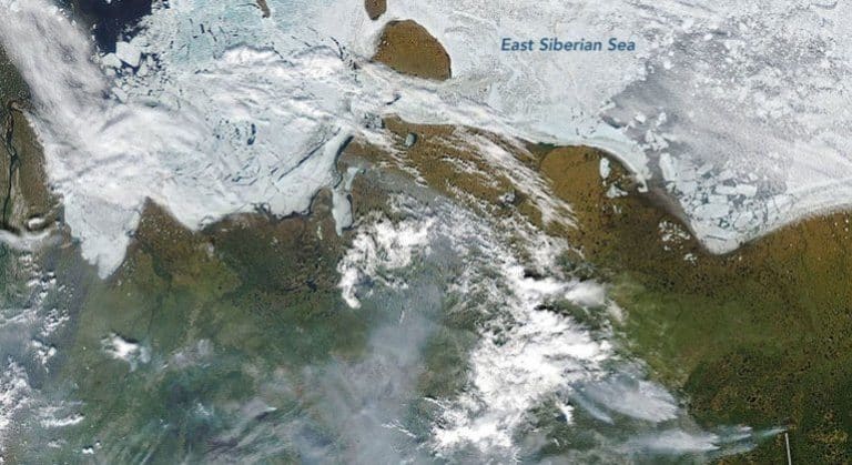 El Ártico en llamas: señal inequívoca del cambio climático por segundo año consecutivo